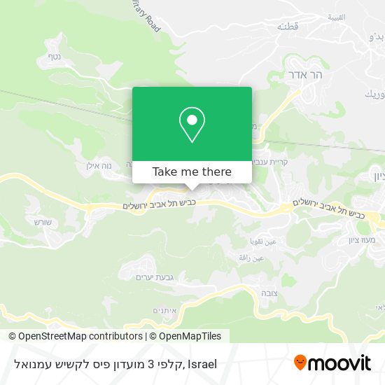 קלפי 3 מועדון פיס לקשיש עמנואל map