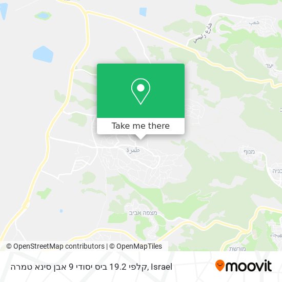 קלפי 19.2 ביס יסודי 9 אבן סינא טמרה map