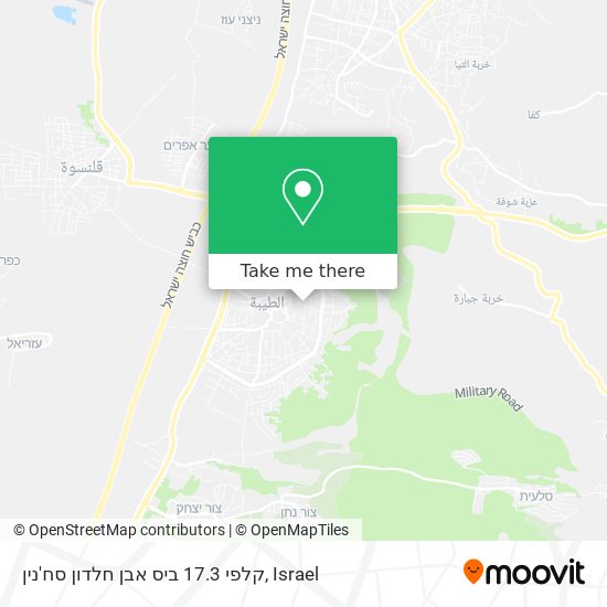 קלפי 17.3 ביס אבן חלדון סח'נין map