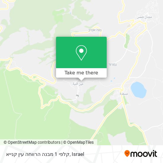 קלפי 1 מבנה הרווחה עין קנייא map