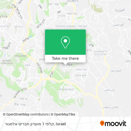 קלפי 1 מועדון חברים אלמגור map