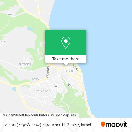 Карта קלפי 11.2 בימת העיר (אביב לשעבר) טבריה