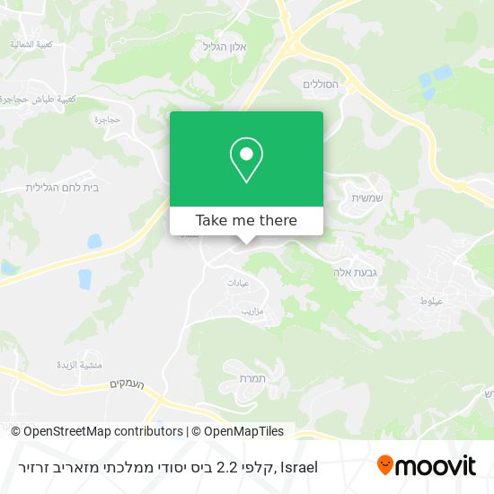 קלפי 2.2 ביס יסודי ממלכתי מזאריב זרזיר map