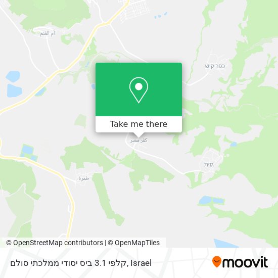 קלפי 3.1 ביס יסודי ממלכתי סולם map