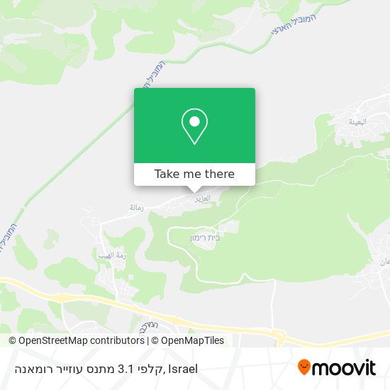 קלפי 3.1 מתנס עוזייר רומאנה map