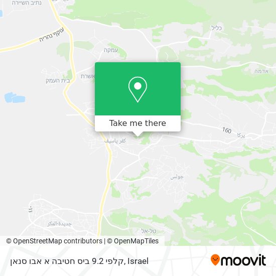 קלפי 9.2 ביס חטיבה א אבו סנאן map