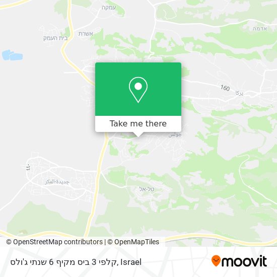 קלפי 3 ביס מקיף 6 שנתי ג'ולס map