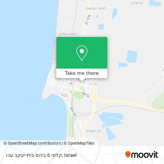 קלפי 6 ביהס בית-יעקב עכו map