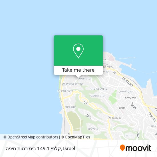 קלפי 149.1 ביס רמות חיפה map