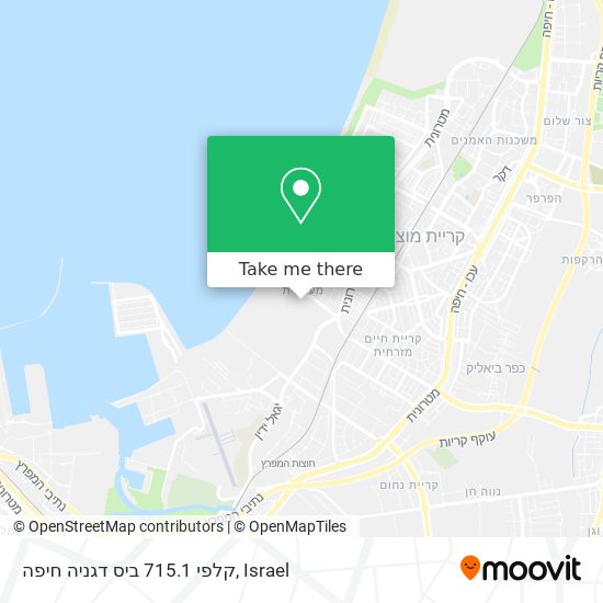 קלפי 715.1 ביס דגניה חיפה map