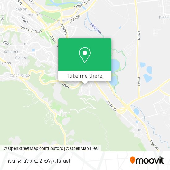 קלפי 2 בית לנדאו נשר map