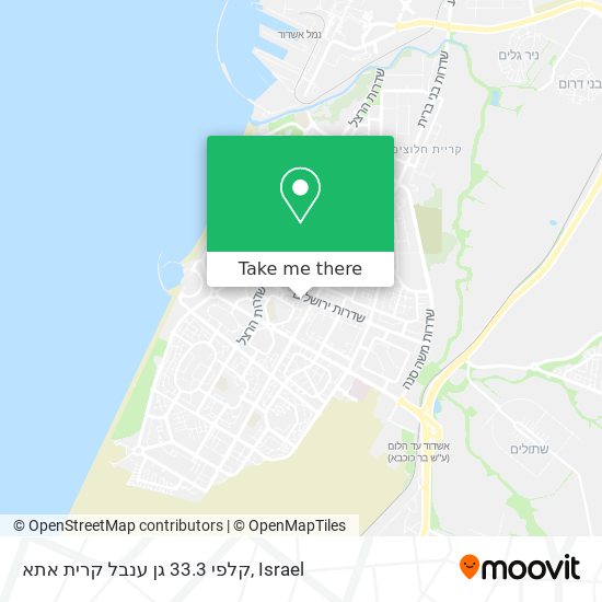 קלפי 33.3 גן ענבל קרית אתא map