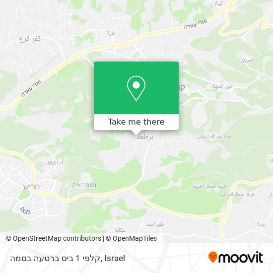 קלפי 1 ביס ברטעה בסמה map