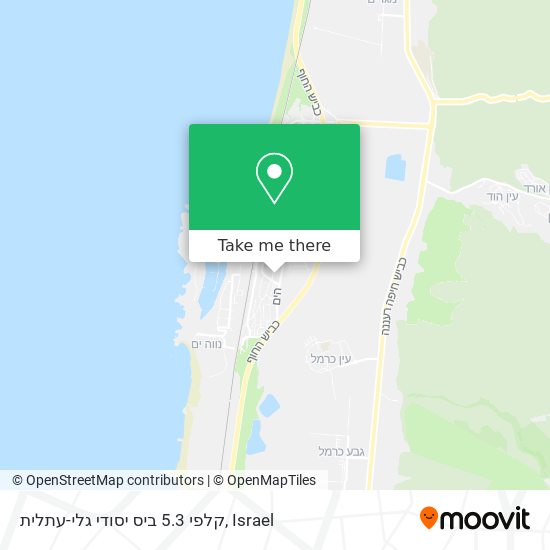 קלפי 5.3 ביס יסודי גלי-עתלית map