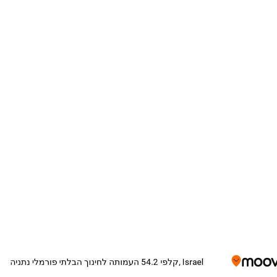 קלפי 54.2 העמותה לחינוך הבלתי פורמלי נתניה map