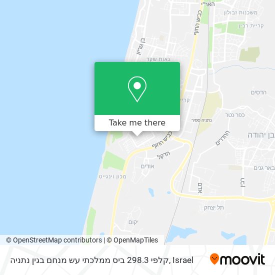 Карта קלפי 298.3 ביס ממלכתי עש מנחם בגין נתניה