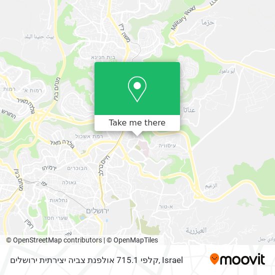 קלפי 715.1 אולפנת צביה יצירתית ירושלים map