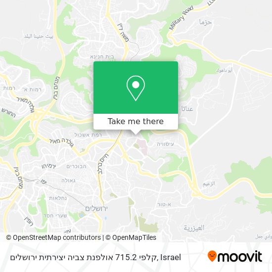 קלפי 715.2 אולפנת צביה יצירתית ירושלים map