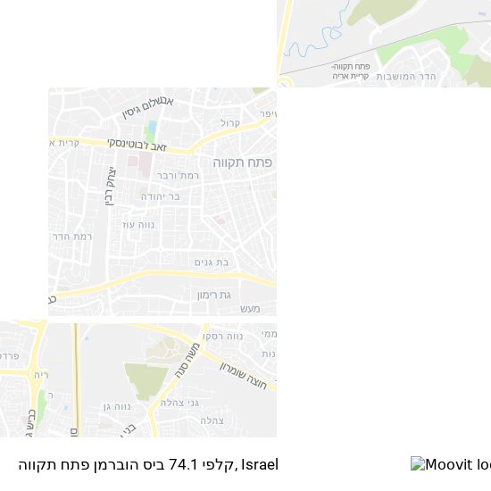 Карта קלפי 74.1 ביס הוברמן פתח תקווה