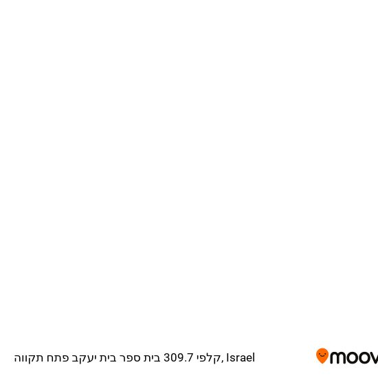 Карта קלפי 309.7 בית ספר בית יעקב פתח תקווה