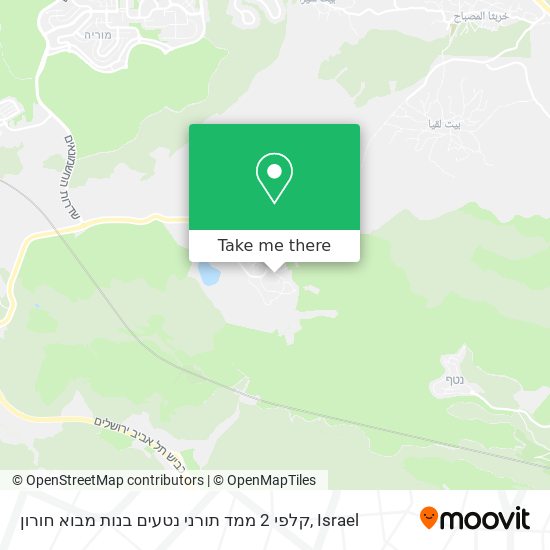 קלפי 2 ממד תורני נטעים בנות מבוא חורון map