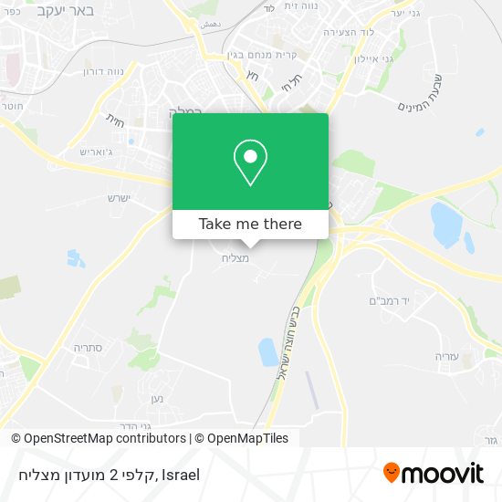 קלפי 2 מועדון מצליח map