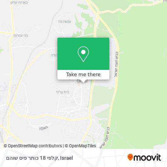 קלפי 18 כותר פיס שוהם map