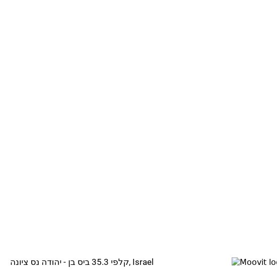 קלפי 35.3 ביס בן - יהודה נס ציונה map