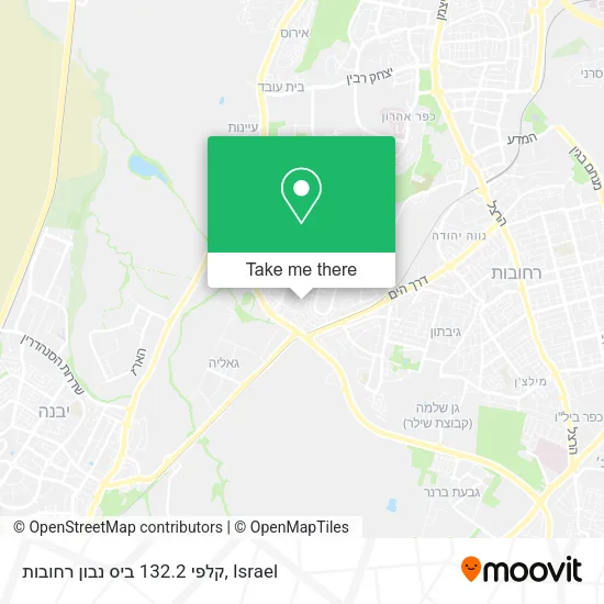 Карта קלפי 132.2 ביס נבון רחובות