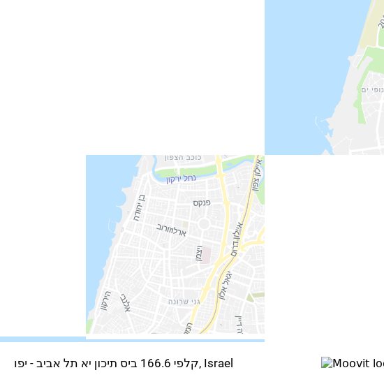 קלפי 166.6 ביס תיכון יא תל אביב - יפו map