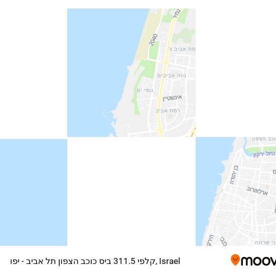 קלפי 311.5 ביס כוכב הצפון תל אביב - יפו map