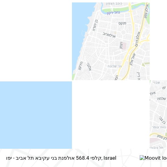 קלפי 568.4 אולפנת בני עקיבא תל אביב - יפו map
