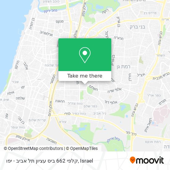 קלפי 662 ביס עציון תל אביב - יפו map