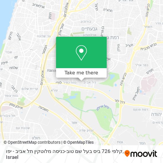 קלפי 726 ביס בעל שם טוב-כניסה מלוטקין תל אביב - יפו map