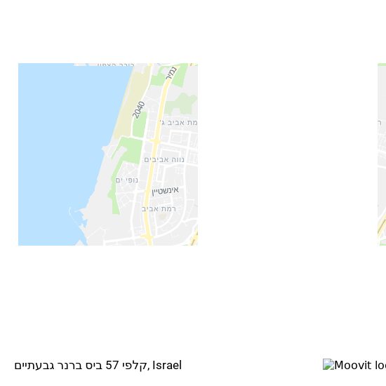 Карта קלפי 57 ביס ברנר גבעתיים