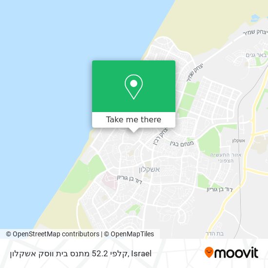 קלפי 52.2 מתנס בית ווסק אשקלון map