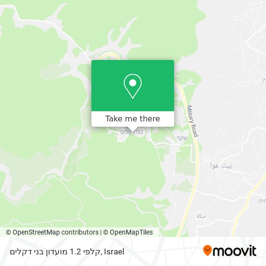 קלפי 1.2 מועדון בני דקלים map