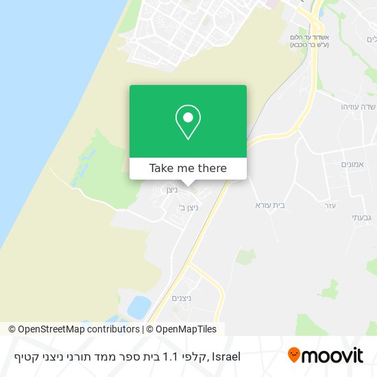 Карта קלפי 1.1 בית ספר ממד תורני ניצני קטיף