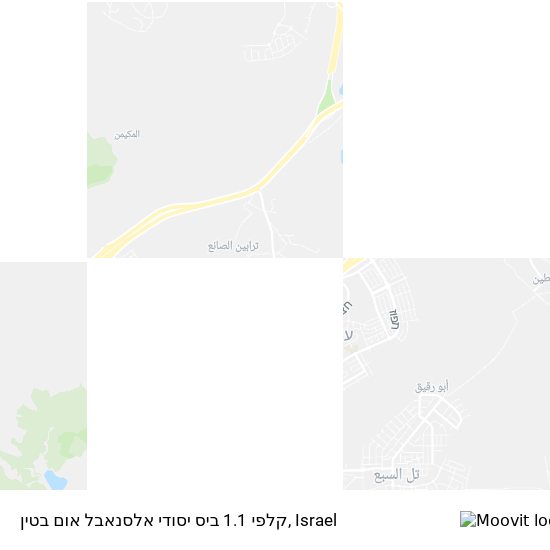 Карта קלפי 1.1 ביס יסודי אלסנאבל אום בטין