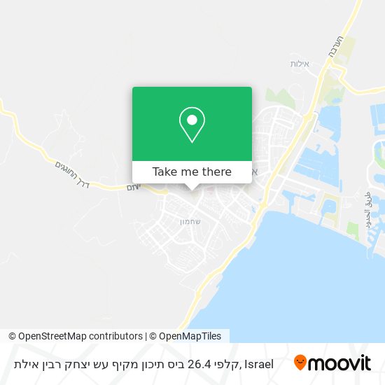 קלפי 26.4 ביס תיכון מקיף עש יצחק רבין אילת map