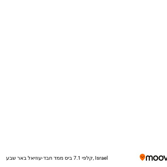 Карта קלפי 7.1 ביס ממד חבד-עוזיאל באר שבע