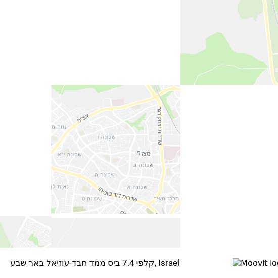 Карта קלפי 7.4 ביס ממד חבד-עוזיאל באר שבע