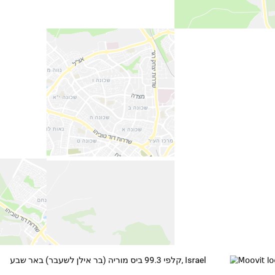 קלפי 99.3 ביס מוריה (בר אילן לשעבר) באר שבע map