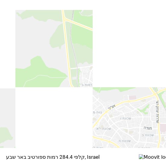 Карта קלפי 284.4 רמות ספורטיב באר שבע