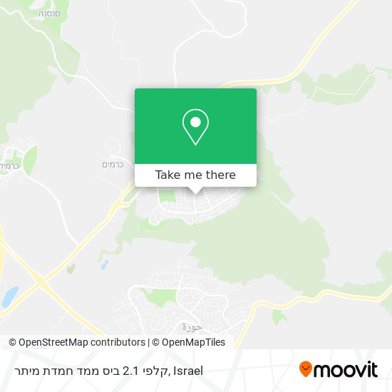 Карта קלפי 2.1 ביס ממד חמדת מיתר