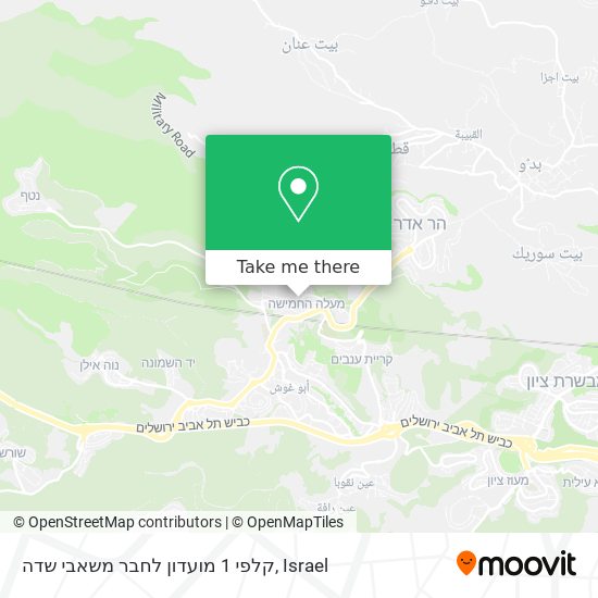 קלפי 1 מועדון לחבר משאבי שדה map