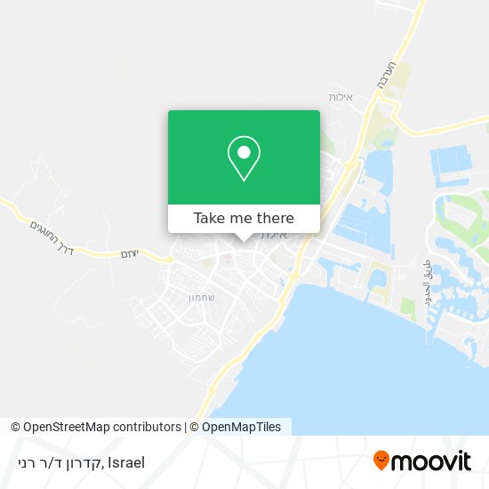 קדרון ד/ר רני map