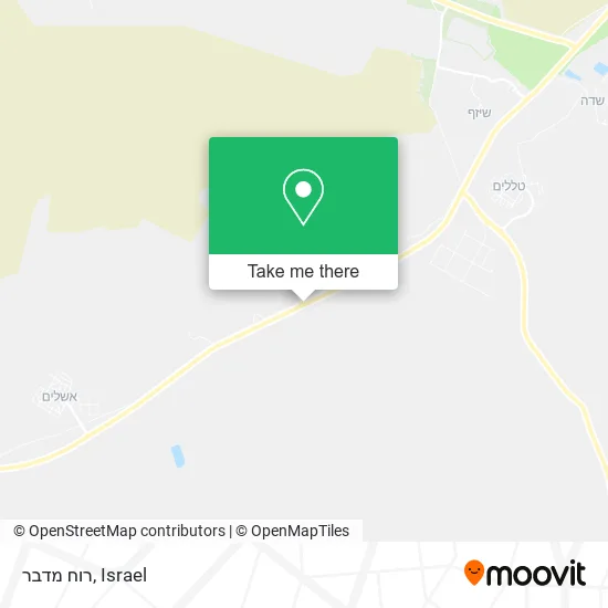 Карта רוח מדבר