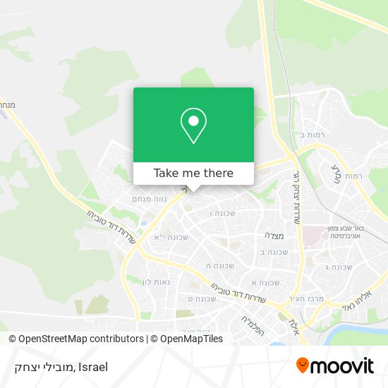 מובילי יצחק map