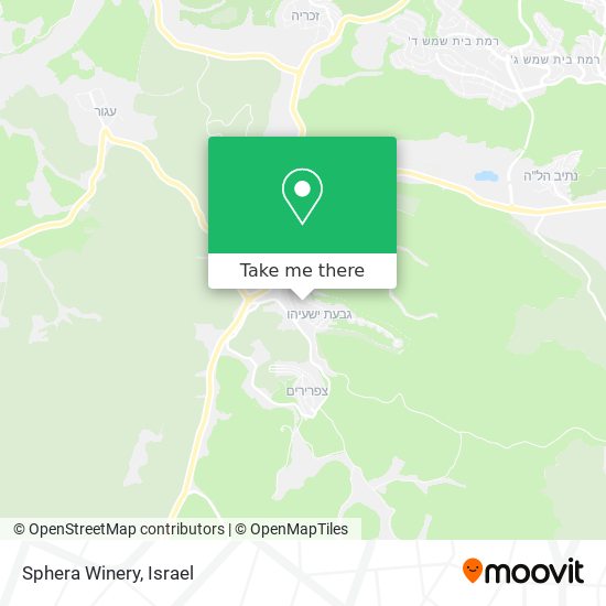 Sphera Winery map